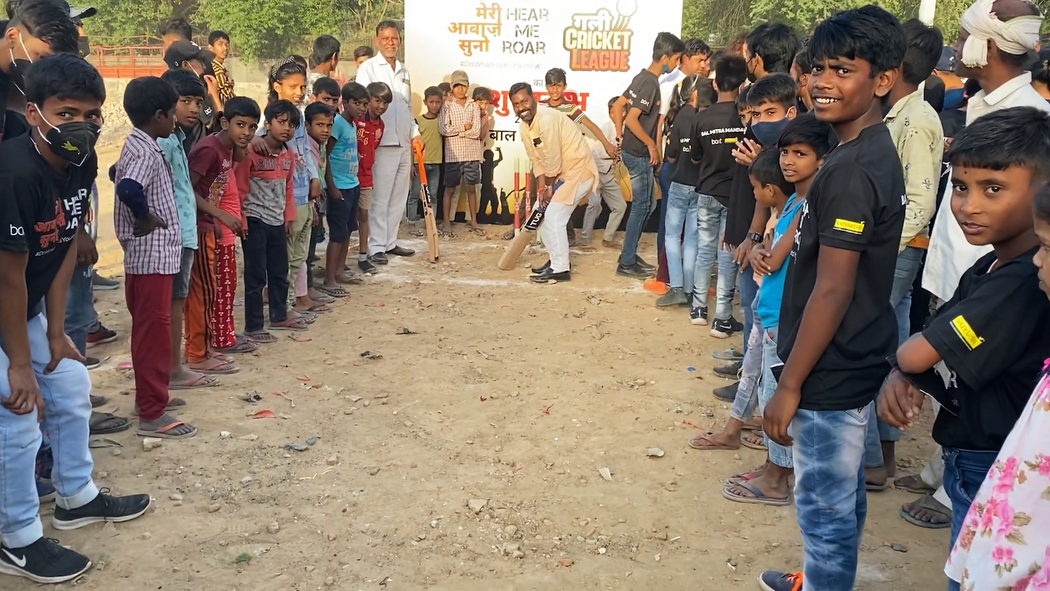 Gully Cricket League Where Children Of The Deprived Work Towards Their 